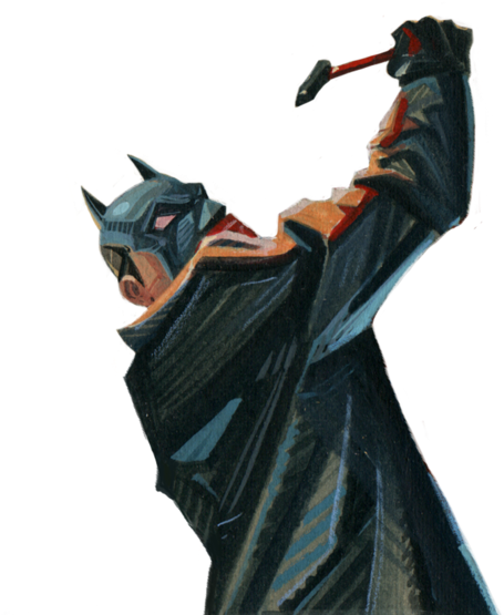 He Pushed Open The Door - Statue (640x949), Png Download