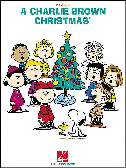 A Charlie Brown Christmas Piano Solo Songbook - Charlie Brown Christmas [book] (548x576), Png Download
