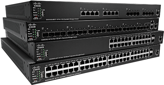 Cisco 550x Series Stackable Managed Switches (600x400), Png Download