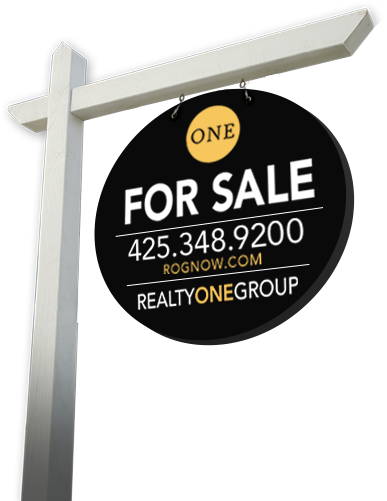 Sell With Rog Now - Realty One For Sale Sign (387x501), Png Download