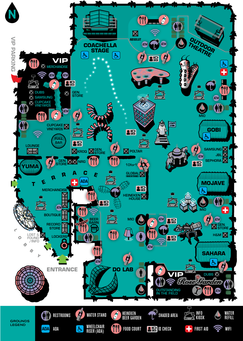 Download Coachella 2015 Kick-off - Summertime In The Lbc Map - Full ...