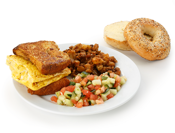 Hungry Man Omelette - Egg (500x500), Png Download