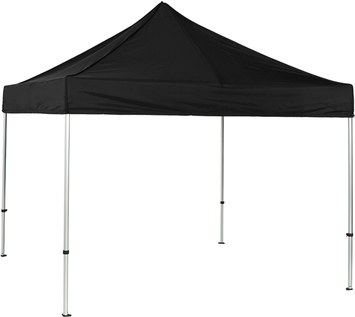 Tent Vector Free Png Picture - Ez Up Black (1024x657), Png Download