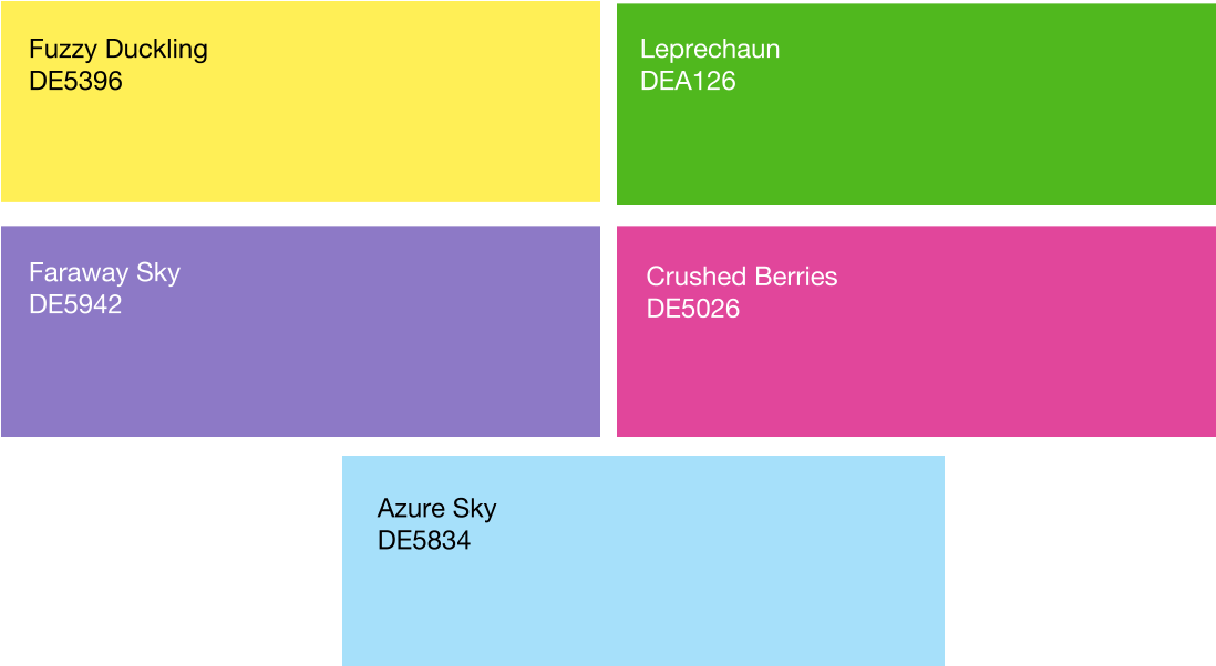Meta Ditto Coachella Colors - Color (1124x633), Png Download