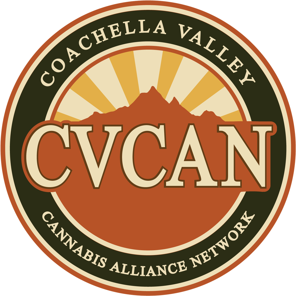 Coachella Valley Cannabis Alliance Network (1261x1280), Png Download
