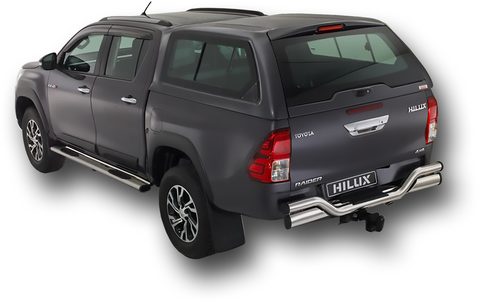 Hilux Double Cab Exec Canopy - Hilux Double Cab Canopy (1692x1214), Png Download
