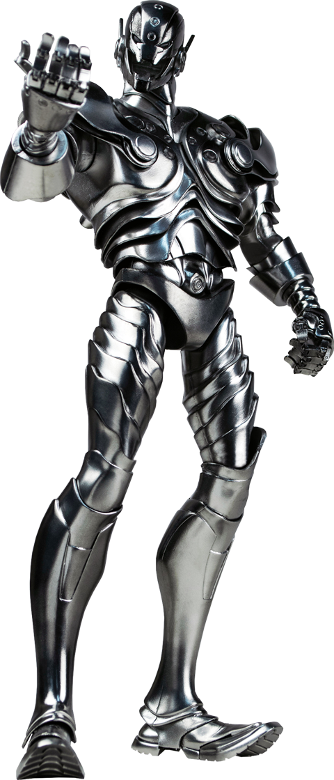 Marvel Sixth Scale Figure Ultron - Ultron Classic Edition 1 6th Scale (480x1120), Png Download