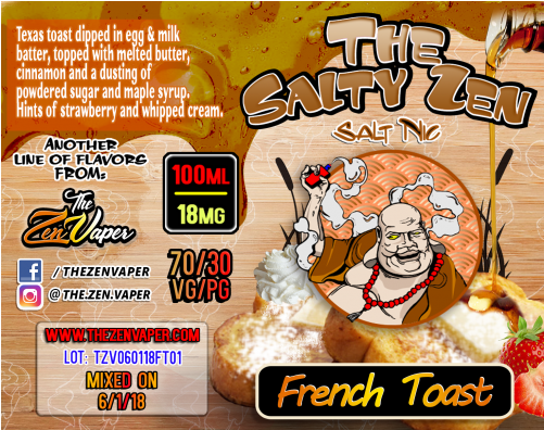 French Toast (500x500), Png Download