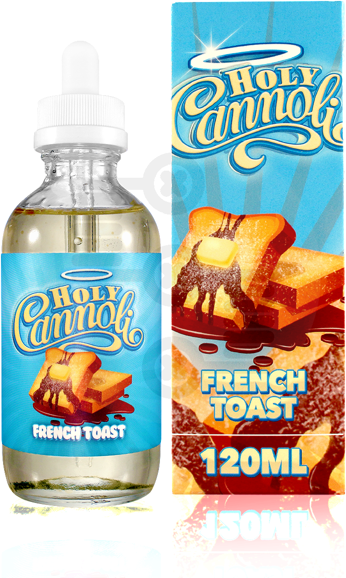 Holy Cannoli French Toast 3mg - Electronic Cigarette (1200x1200), Png Download