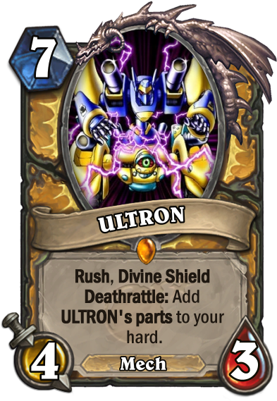 Https - //i - Redd - It/ynnbokzph2d11 - Murozond Hearthstone Priest Card (400x569), Png Download