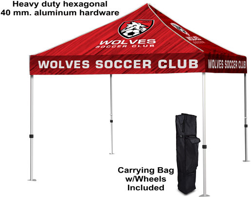 Custom Printed Canopies - Printing (600x420), Png Download