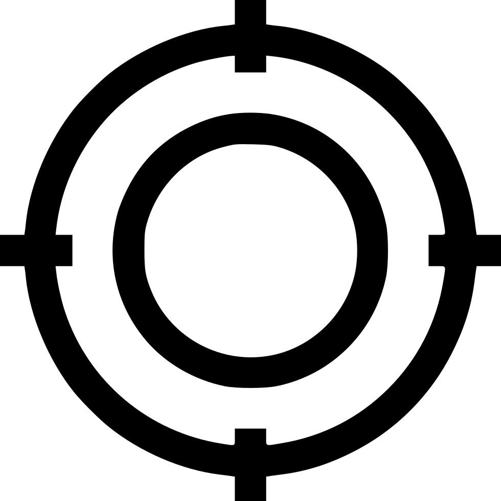 Online Bulls Eye Target Comments - 1 Hour Clock Icon (980x980), Png Download