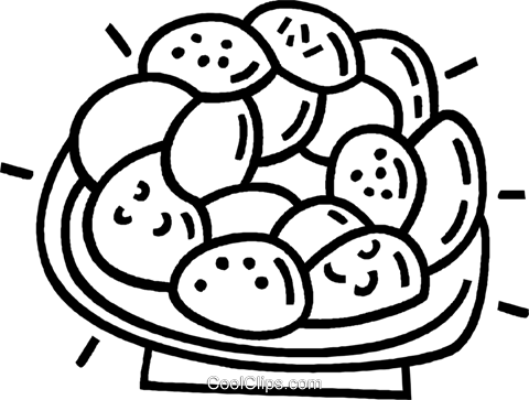 Plate Of Cookies Royalty Free Vector Clip Art Illustration - Cookie (480x363), Png Download