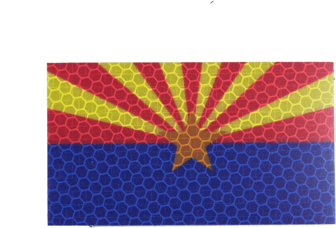 $0 - - Arizona State Flag (800x800), Png Download