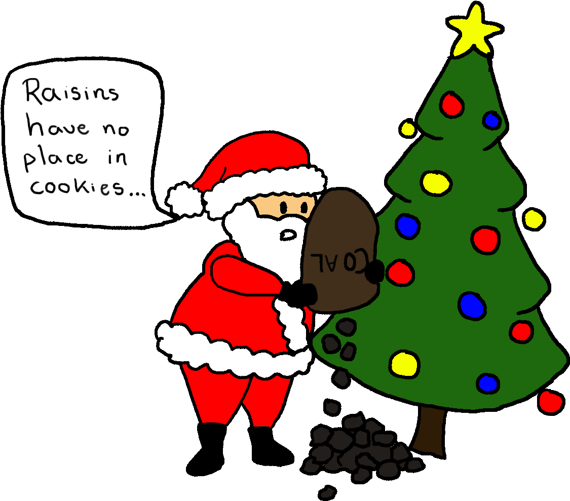As Santa Can Attest To, Nothing Quite Beats The Mouth-watering - Cartoon (1124x1004), Png Download