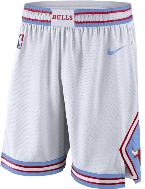 Nike Nba Shorts City Edition Swingman - Chicago Short (600x600), Png Download