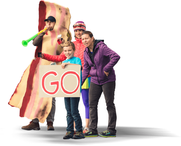 Runners Bacon Costume 3 - Costume Hat (700x592), Png Download