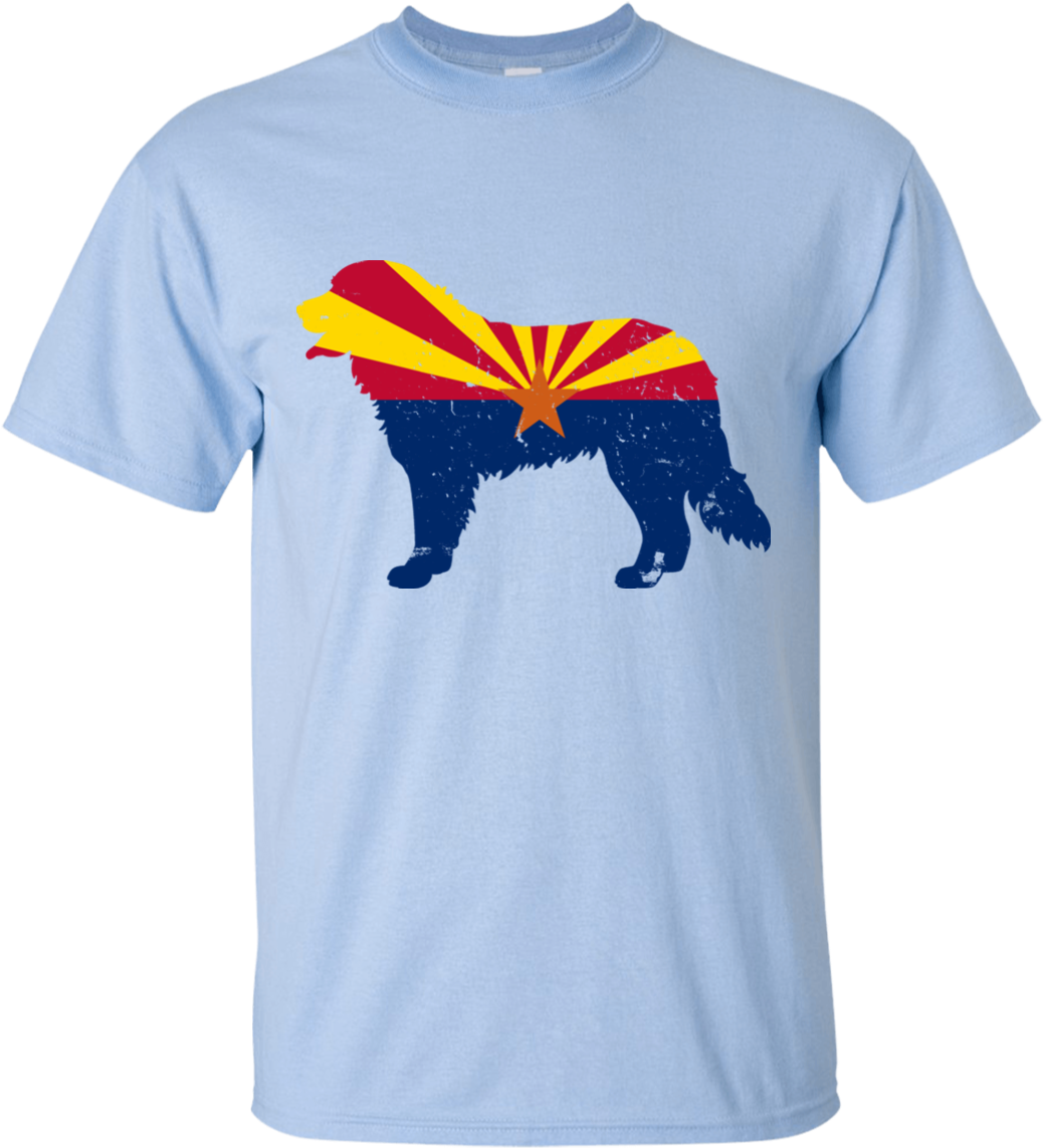 Bernese Mountain Dog Arizona Flag Ultra Cotton T-shirt - Adult Hillary Clinton For President 2016 T-shirt (1155x1155), Png Download
