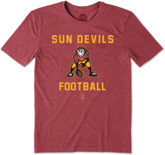 Men's Arizona State Football Jake Cool - T-shirt (570x570), Png Download