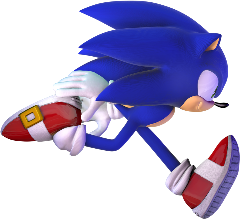 Run By Santajack On - Sonic The Hedgehog (1025x779), Png Download