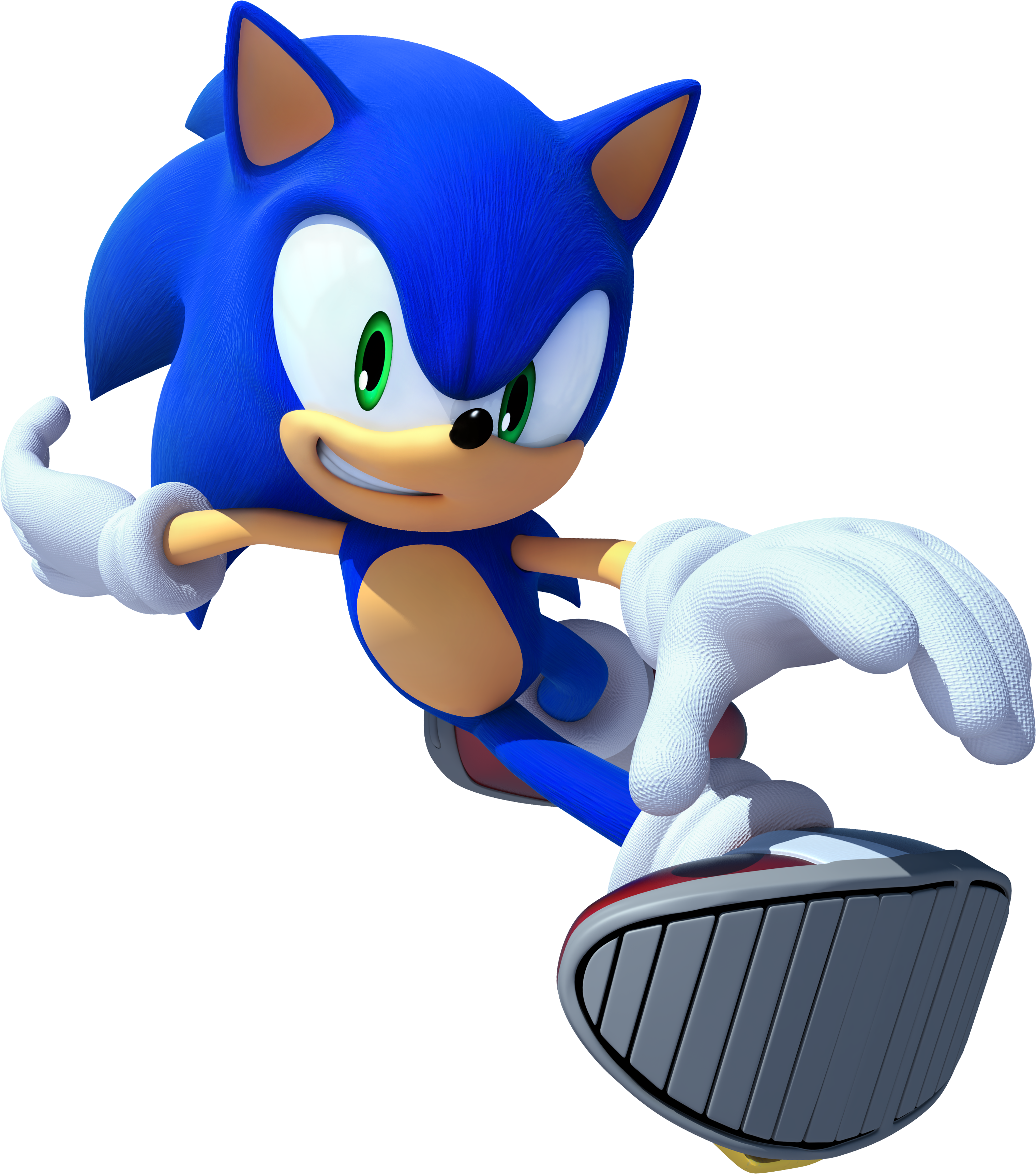 Sonic Lost World - Sonic Lost World Sonic (3039x3442), Png Download