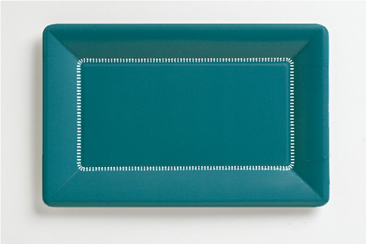 24 Cm Rectangular Carton Plate - Serving Tray (800x800), Png Download