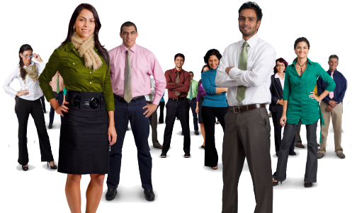 Diverse Business People Png (507x338), Png Download