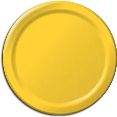 Designer Paper Plates For Your - Plate (380x378), Png Download