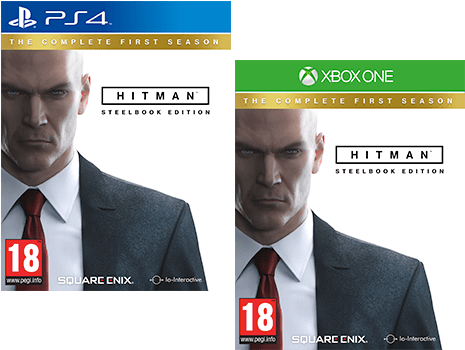 The Full Boxed Version Of Hitman Will Not Be Released - Hitman The Complete First Season Steelbook Edition (475x371), Png Download