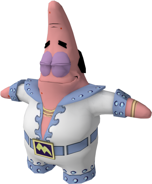 Download Zip Archive - Spongebob Squarepants Movie Patrick Gamecube (750x650), Png Download