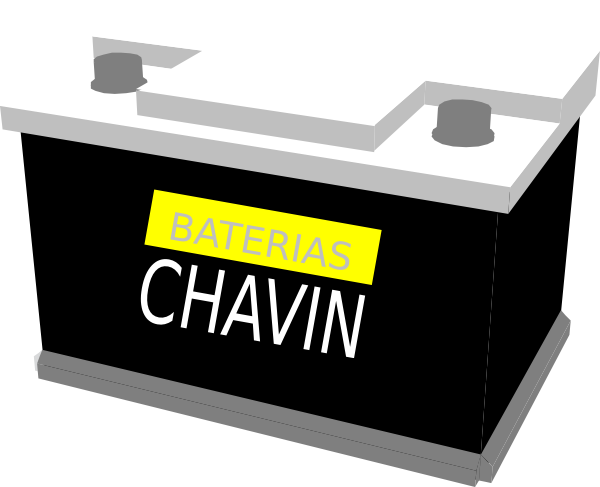 How To Set Use Car Battery Black Svg Vector (600x487), Png Download