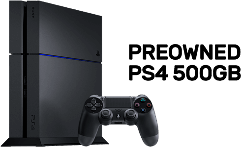 Download Playstation 4 500gb Console Preowned Custom Faceplate Red Ps4 Full Size Png Image Pngkit