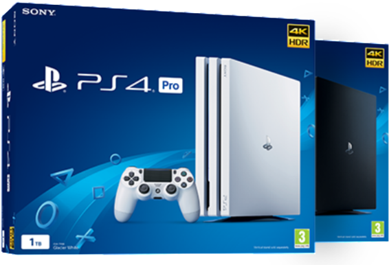 Playstation®4 Pro - Avit Digital - Playstation 4 Pro Box (600x393), Png Download