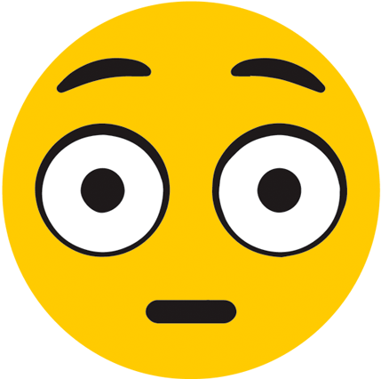 Suprised Emoji Png - Surprised Emoji (600x600), Png Download