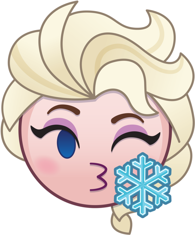 Disney Emoji Blitz - Disney Emoji Blitz Elsa (719x768), Png Download