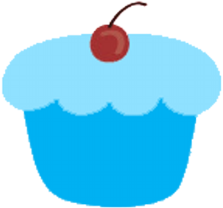 Cute Cupcake - Illustration (400x400), Png Download