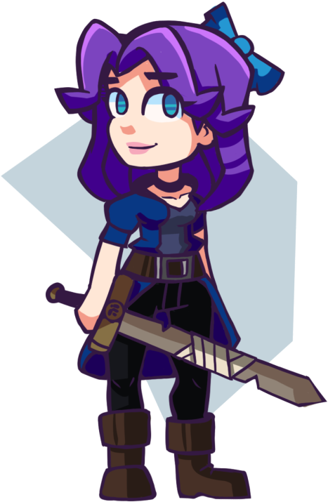 Stardew Abigail Tumblr Pinterest - Stardew Valley Art Abigail (500x742), Png Download