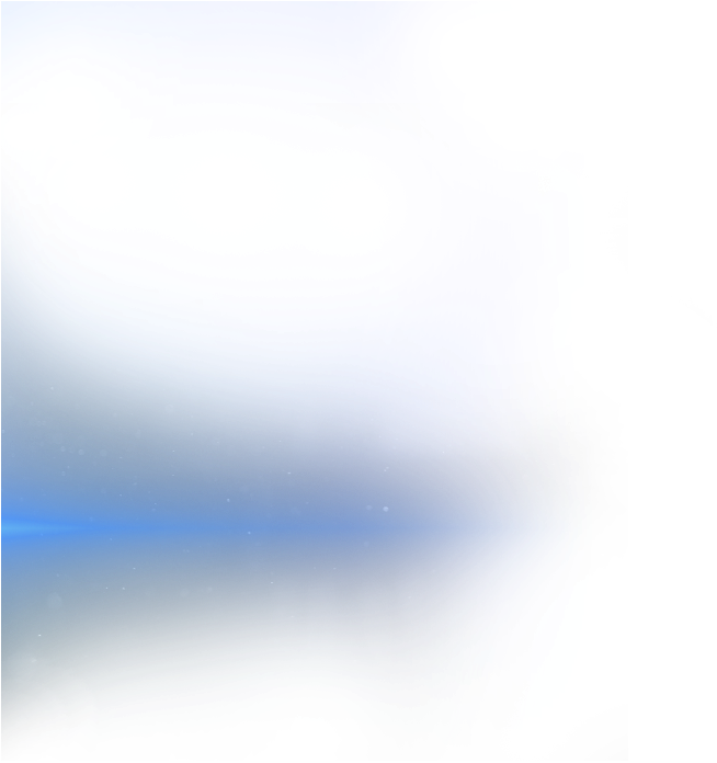 White Lens Flare Png - Cobalt Blue (658x716), Png Download