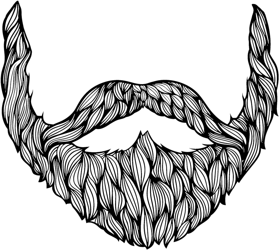 Neymar Drawing Easy - Beard Sketch (1000x906), Png Download