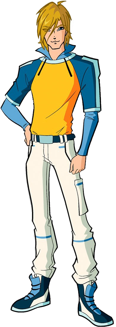 Sky - Winx Club Season 5 Sky (510x1236), Png Download