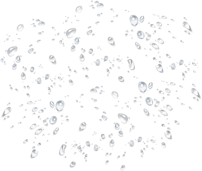 Water Drop Png Transparent Image - Water Drops Png Transparent (500x435), Png Download