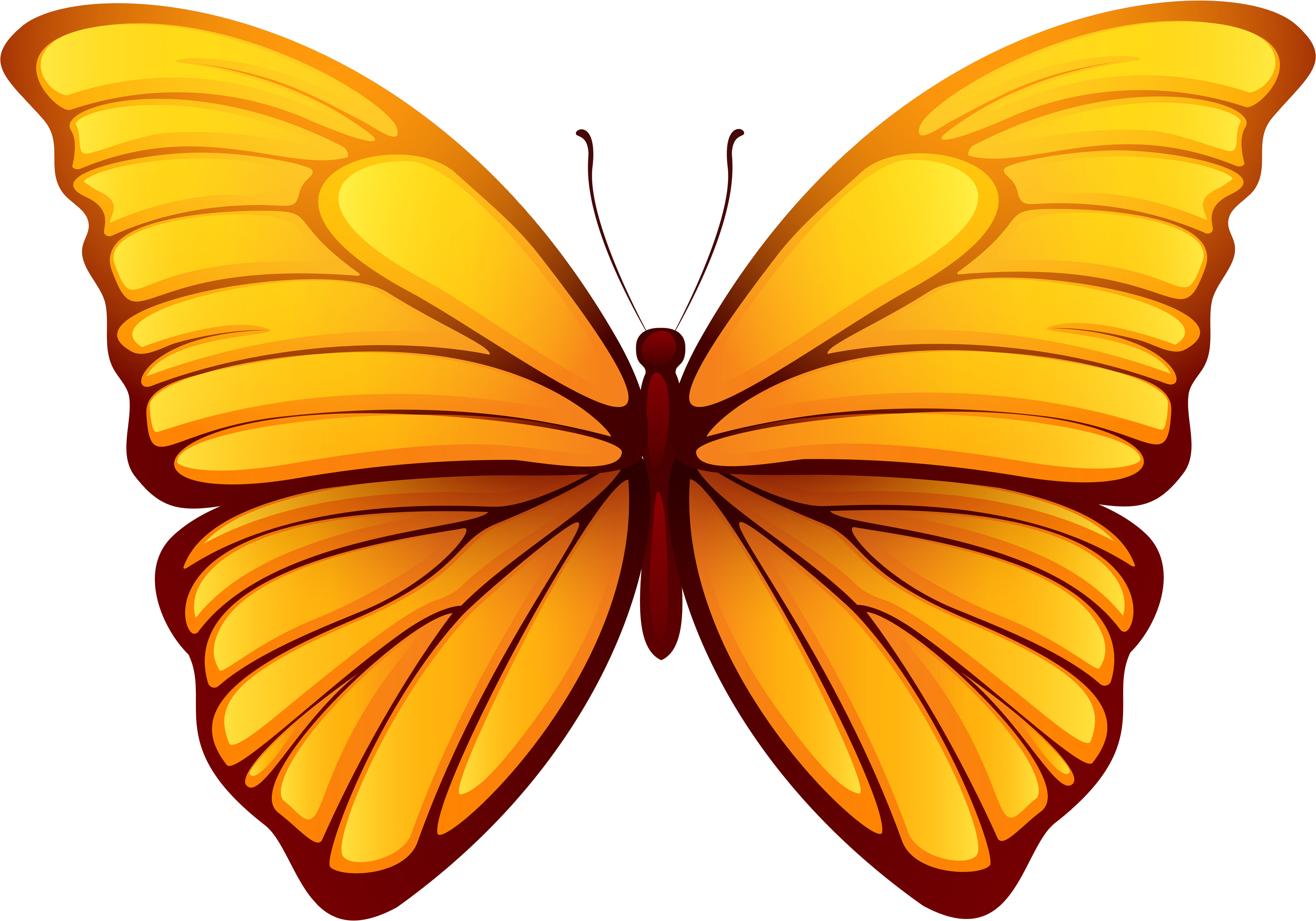Butterfly Png (5698x4274), Png Download