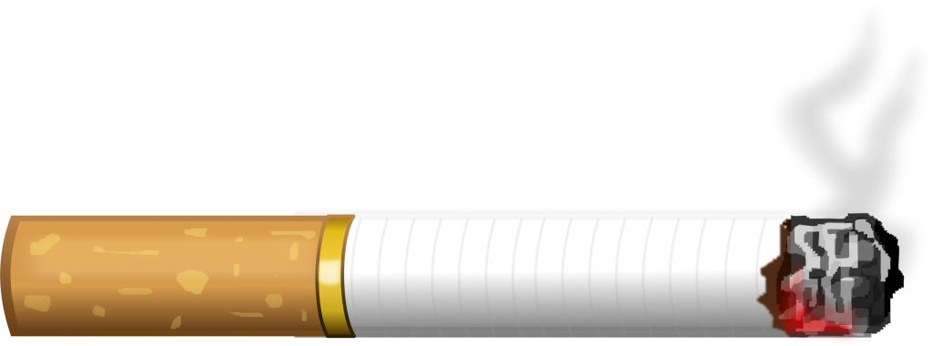 Thug Life Cigarette Png Image - Cigarette Png (1024x380), Png Download