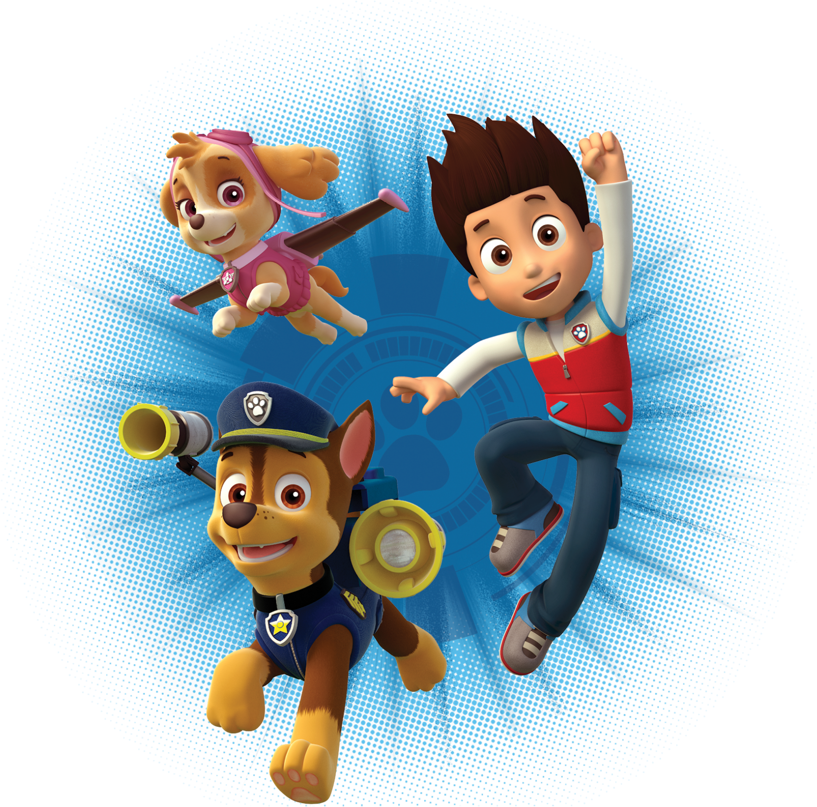 Paw Patrol Live Race To The Rescue - Starpak, Psi Patrol, Worek Szkolny (2048x1639), Png Download