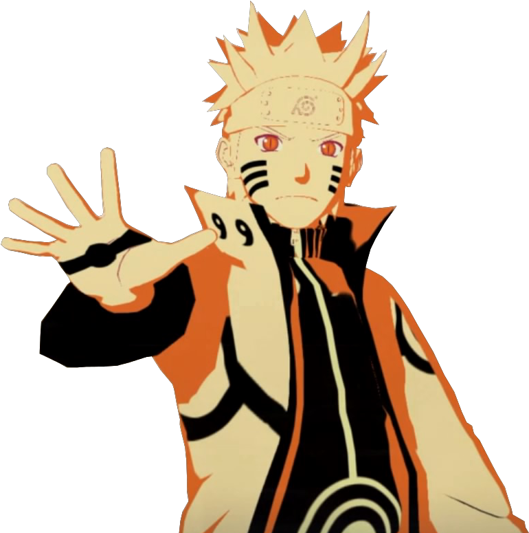 Kurama Mode Naruto - Naruto Kurama Mode Png (779x783), Png Download
