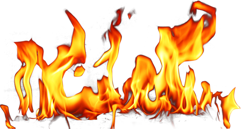 Fire Flames Clipart Transparent - Png Format Images Fire (1024x549), Png Download