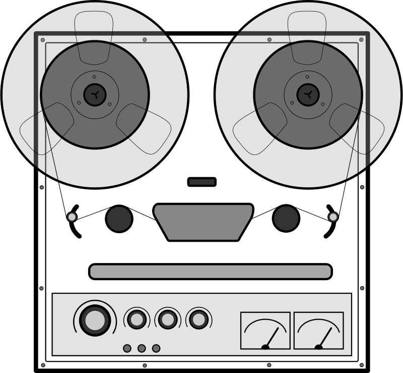 Tape Recorder - Tape Recorder Clip Art (800x739), Png Download