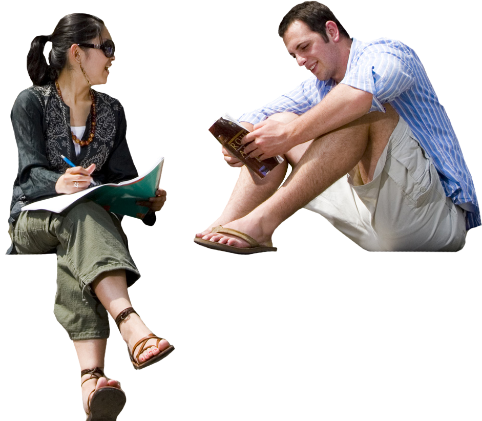 People Sitting People Png, Cut Out People, People Cutout, - People Sitting Png (971x837), Png Download