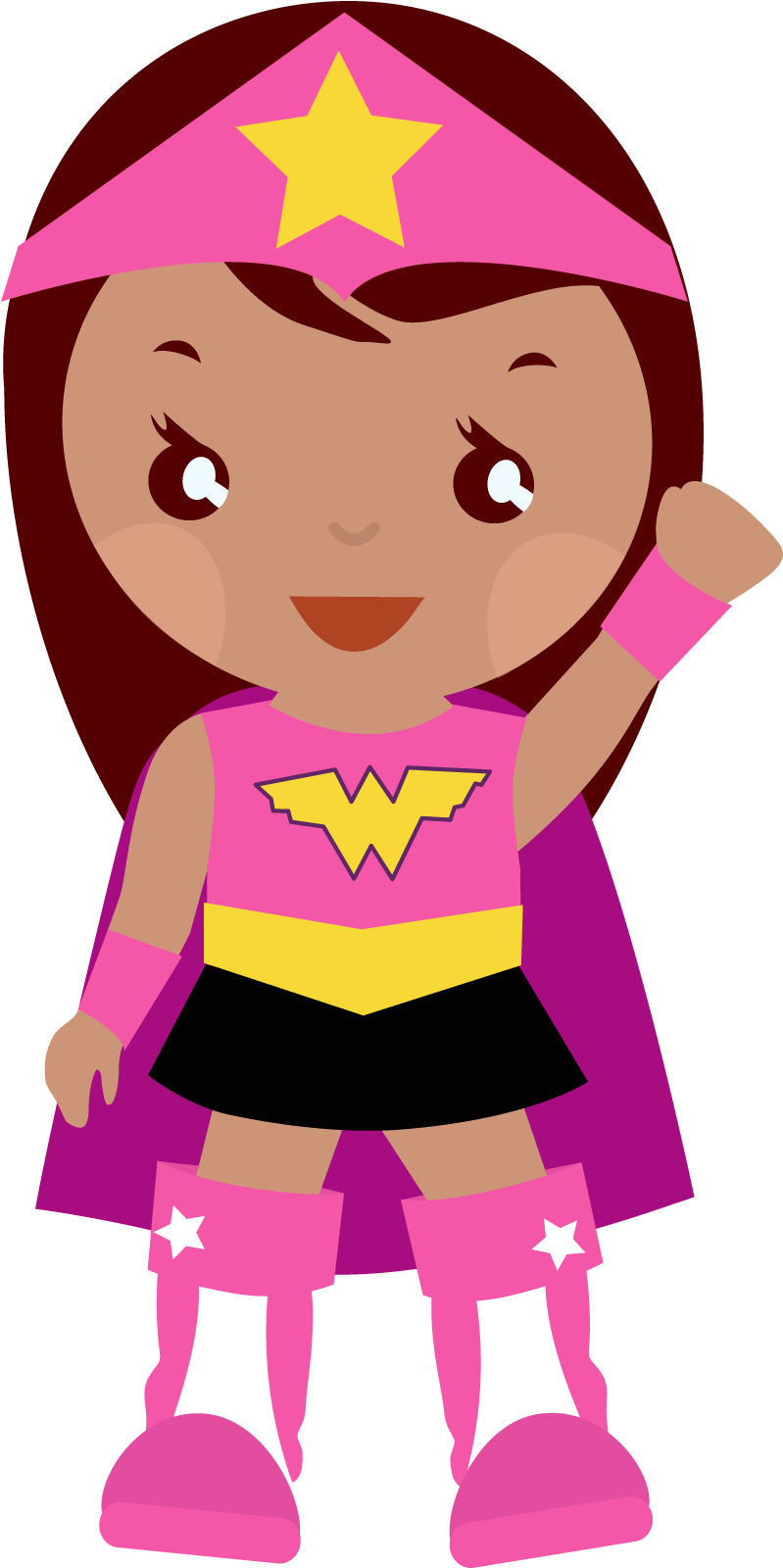 Super Hero Clipart Png (964x1619), Png Download