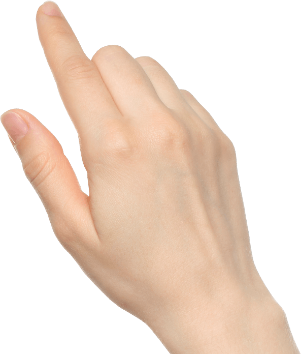 Free Icons Png - Hand Swipe Png (593x696), Png Download